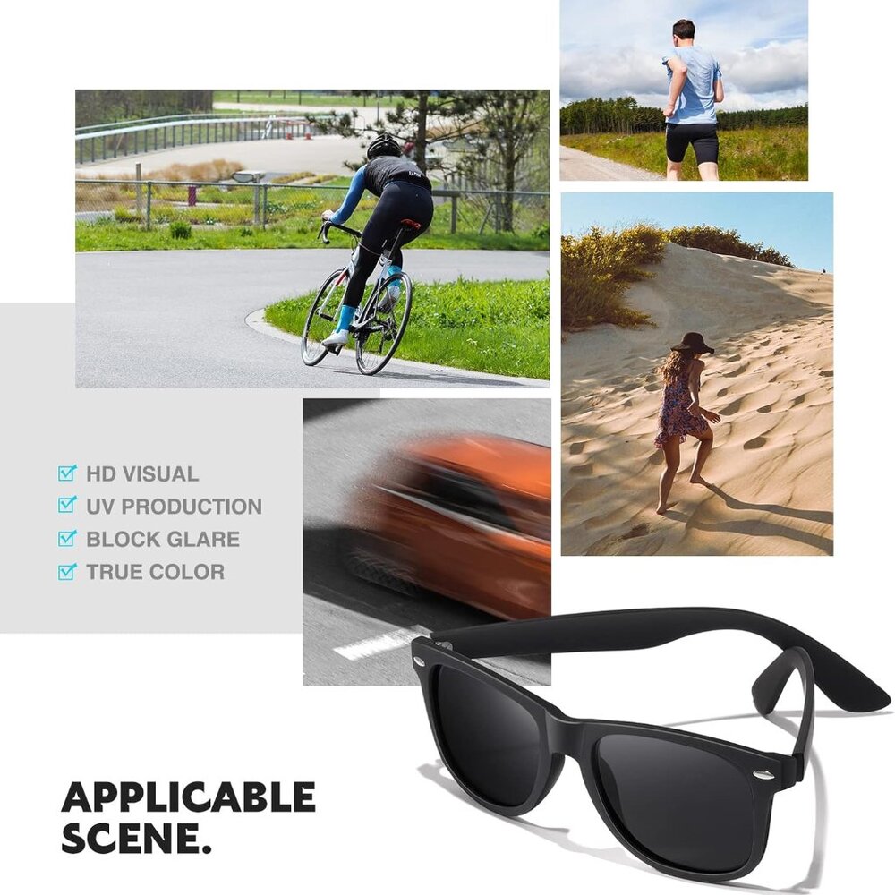 3 Pack Polarized Sunglasses - Picture 4 of 5